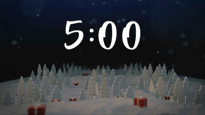 Christmas Land 5 Minute Countdown